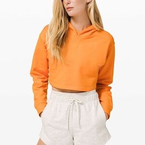 Lululemon All Yours Cropped Hoodie Tiger